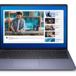 Dell Laptop Dell 16 DC16251 W11P C5 120U/16GB/512GB/16.0 FHD+/Int/FgrPr/WLAN + BT/Backlit Kb/4 Cell/3YPS Midnight Blue