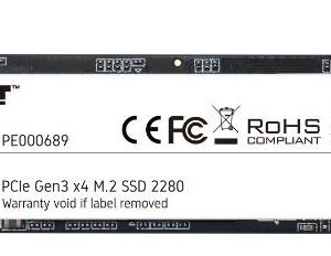 Patriot Dysk SSD P300 256GB M.2 PCIe Gen 3 x4 1700/1100