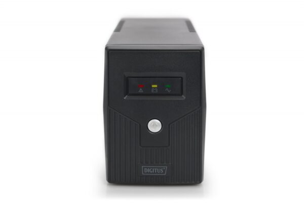 Digitus UPS Line-Ineractive LED BASIC, 600VA/360W, 1x12V/7Ah, AVR, 2x Schuko CEE 7/3