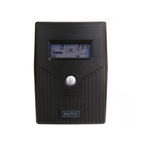 Digitus UPS Line-Ineractive LCD BASIC, 800VA/480W, 1x12V/9A, AVR, 2x Schuko CEE 7/3