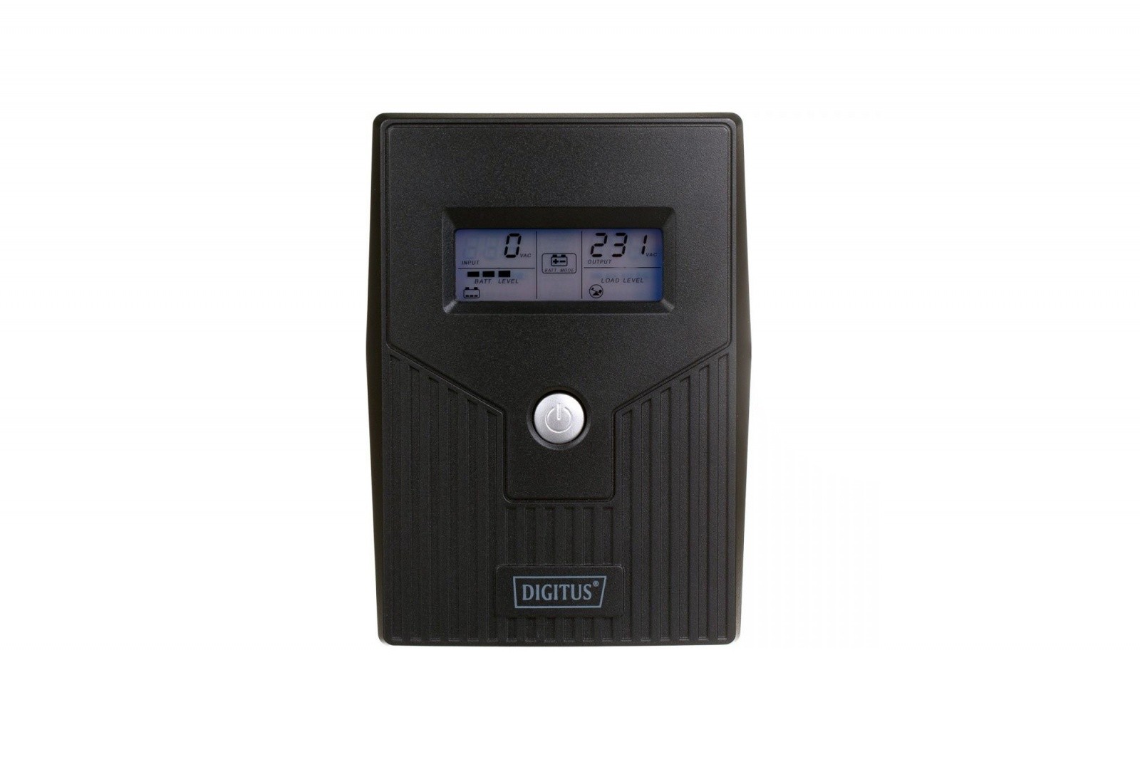 Digitus UPS Line-Ineractive LCD BASIC, 800VA/480W, 1x12V/9A, AVR, 2x Schuko CEE 7/3