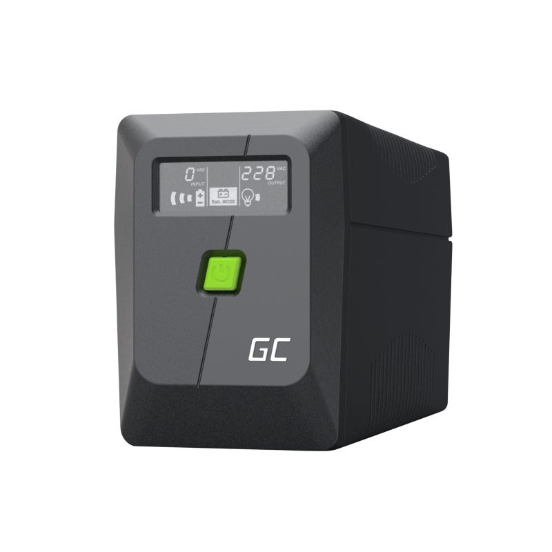Green Cell Zasilacz awaryjny UPS 480W/850VA modyfikowana sinusoida
