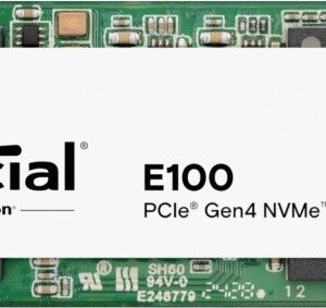 Crucial Dysk SSD E100 2TB M.2 NVMe 2280 PCIe 4.0 5000/4500 MB/s