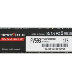 Patriot Dysk SSD 1TB VIPER PV593 M.2 2280 PCIe Gen5 x4 14000/10000MB/s