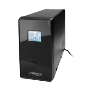 Gembird UPS LINE-INTERACTIVE 1200VA 3X IEC, 2X SCHUKO 230V, USB, RJ11 IN/OUT, LCD