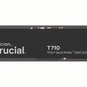 Crucial Dysk SSD T710 2TB M.2 NVMe 2280 PCIe 5.0 14500/13800 radiator