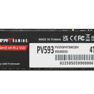 Patriot Dysk SSD 4TB VIPER PV593 M.2 2280 PCIe Gen5 x4 14000/13000MB/s