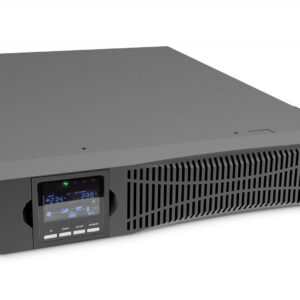 Digitus Zasilacz awaryjny UPS Online Rack 19" LCD, 1500VA/1500W, 3x12V/9Ah, 8xC13, USB, RS232, RJ45