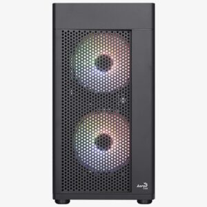 AeroCool Obudowa Hexform TG FRGB USB 3.0 Mini Tower czarna