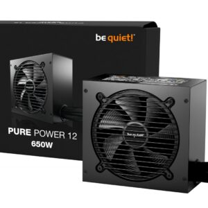 Be quiet! Zasilacz Pure Power 12 650W ATX 3.1 80PLUS GOLD