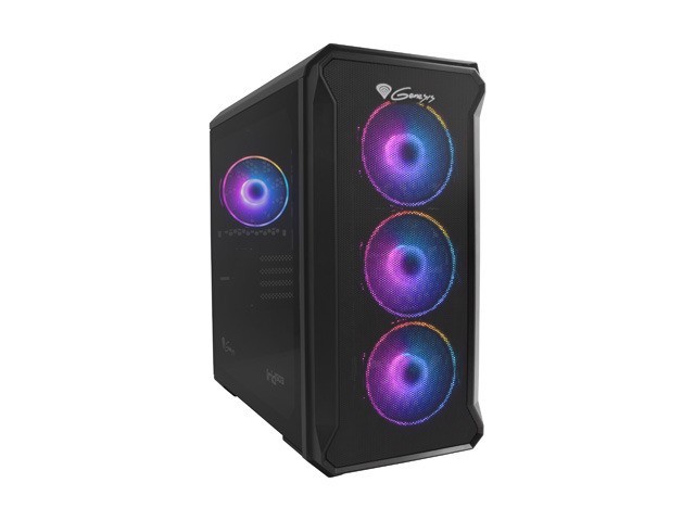 Genesis Obudowa Genesis Irid 503 Micro tower, z oknem ARGB USB 3.0