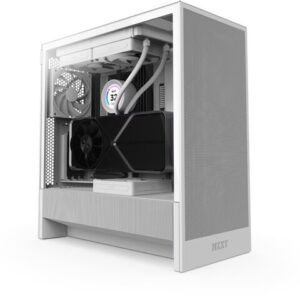 NZXT Obudowa H5 FLOW RGB Midi Tower z oknem (2024) Biała